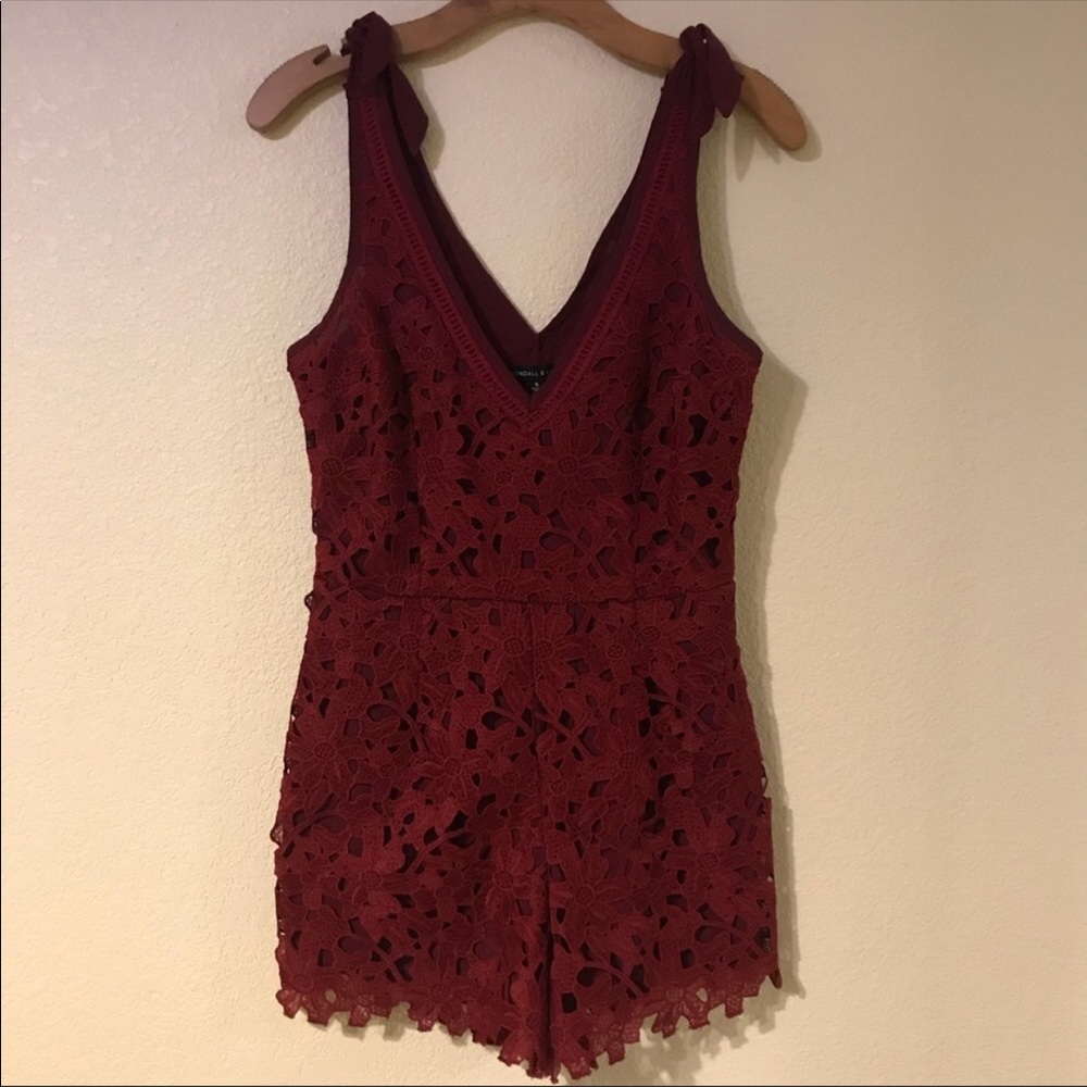 Red Kendall & Kylie Romper